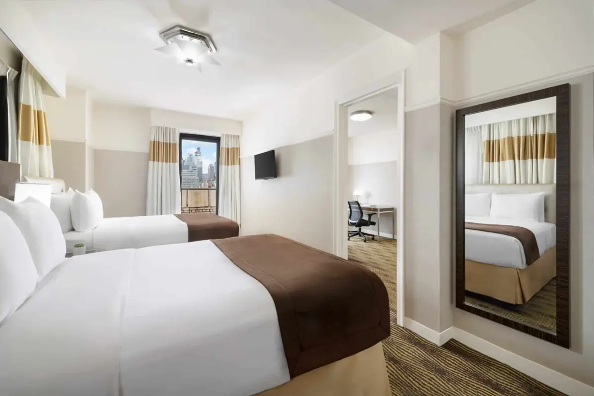 Interior of The New Yorker Family Suite (official Family Suite gallery image 5).